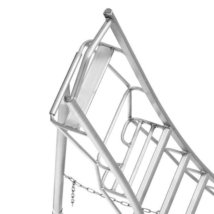 Professional Platform Tripod Ladder - 3 Legs Adjustable 12ft / 3.6m