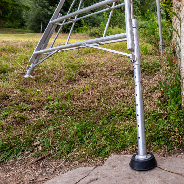 Platform Tripod Ladder - 3 Legs Adjustable 8ft / 2.4m