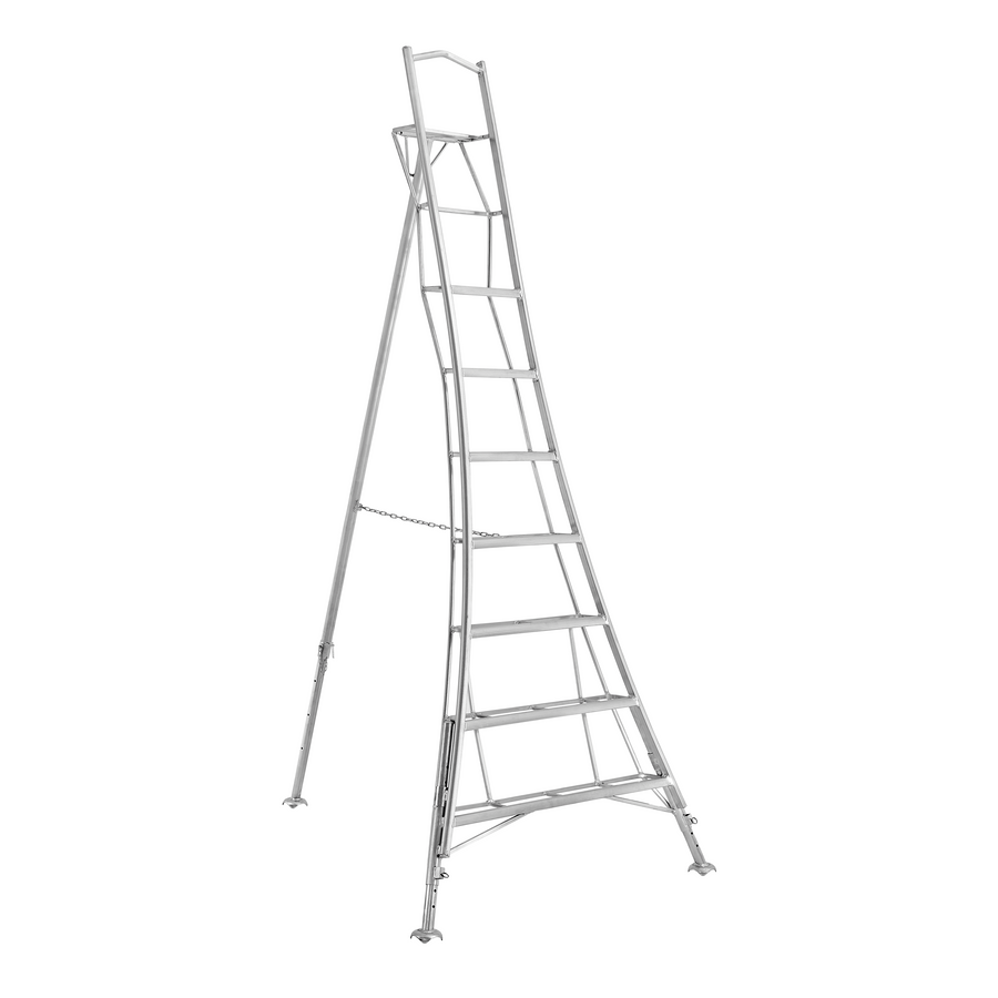 Professional Platform Tripod Ladder - 3 Legs Adjustable 10ft / 3m